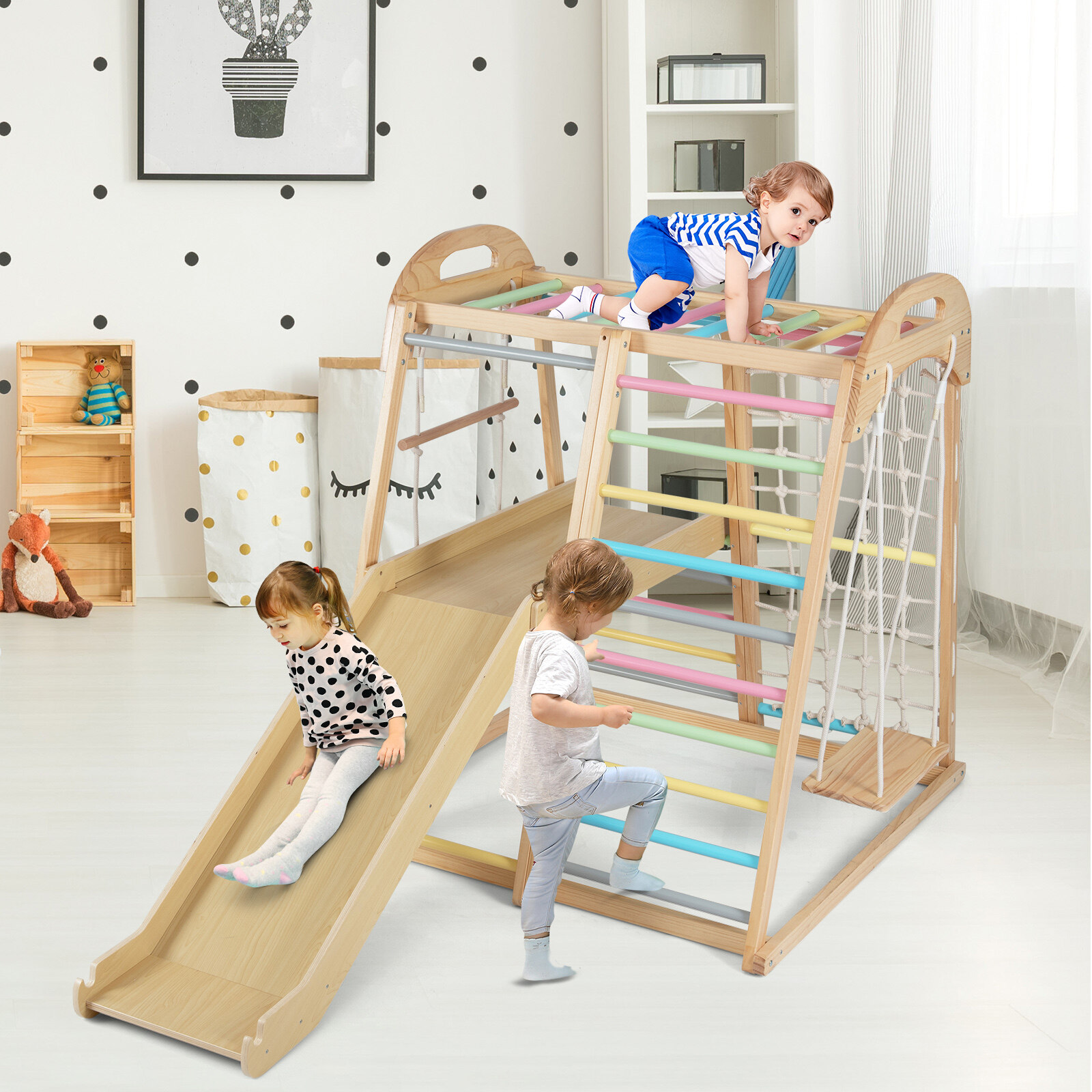 8-ühes Montessori ronimiskomplekt
