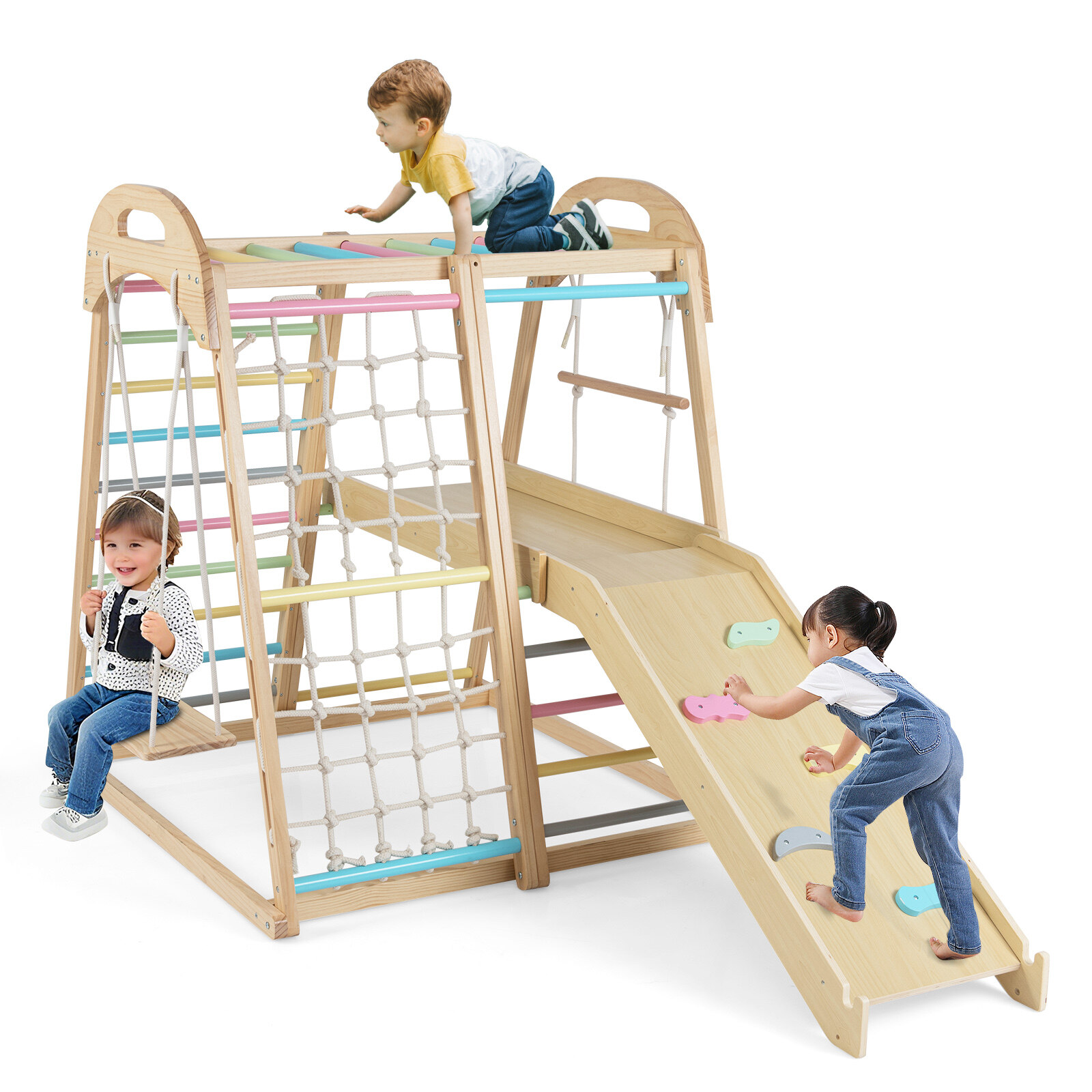 8-ühes Montessori ronimiskomplekt
