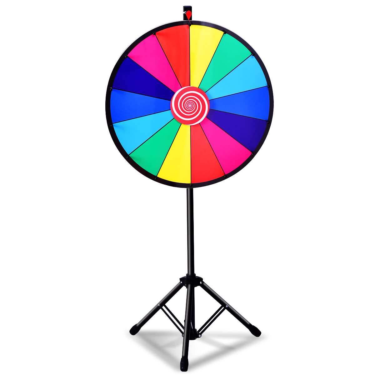 Spinning Prize Ratas 14 Segmenti Reguleeritava Kõrgusega