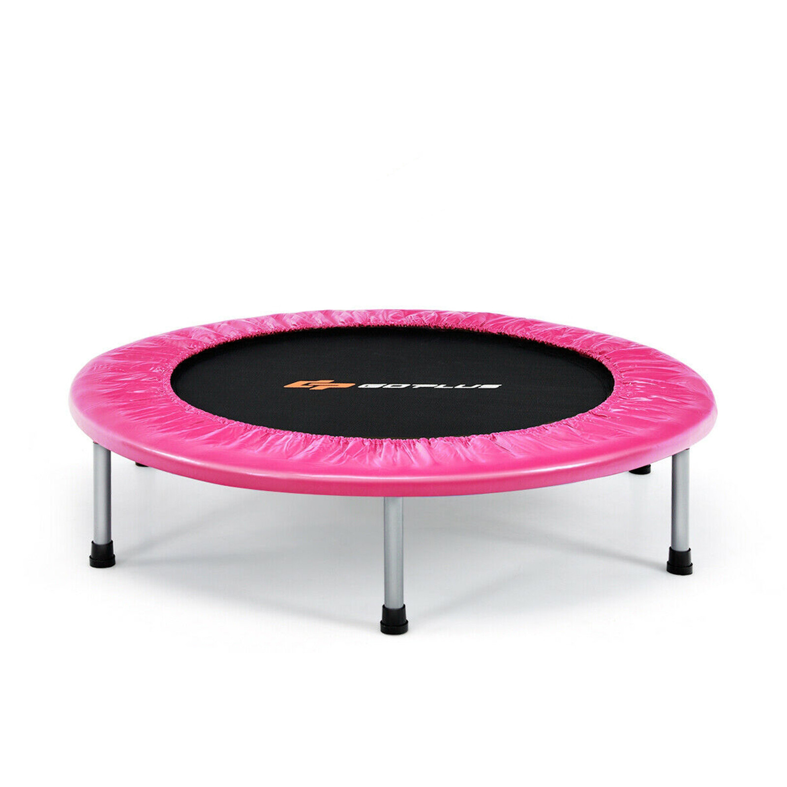 38″ Kokkupandav Mini Trampoliin Roosa