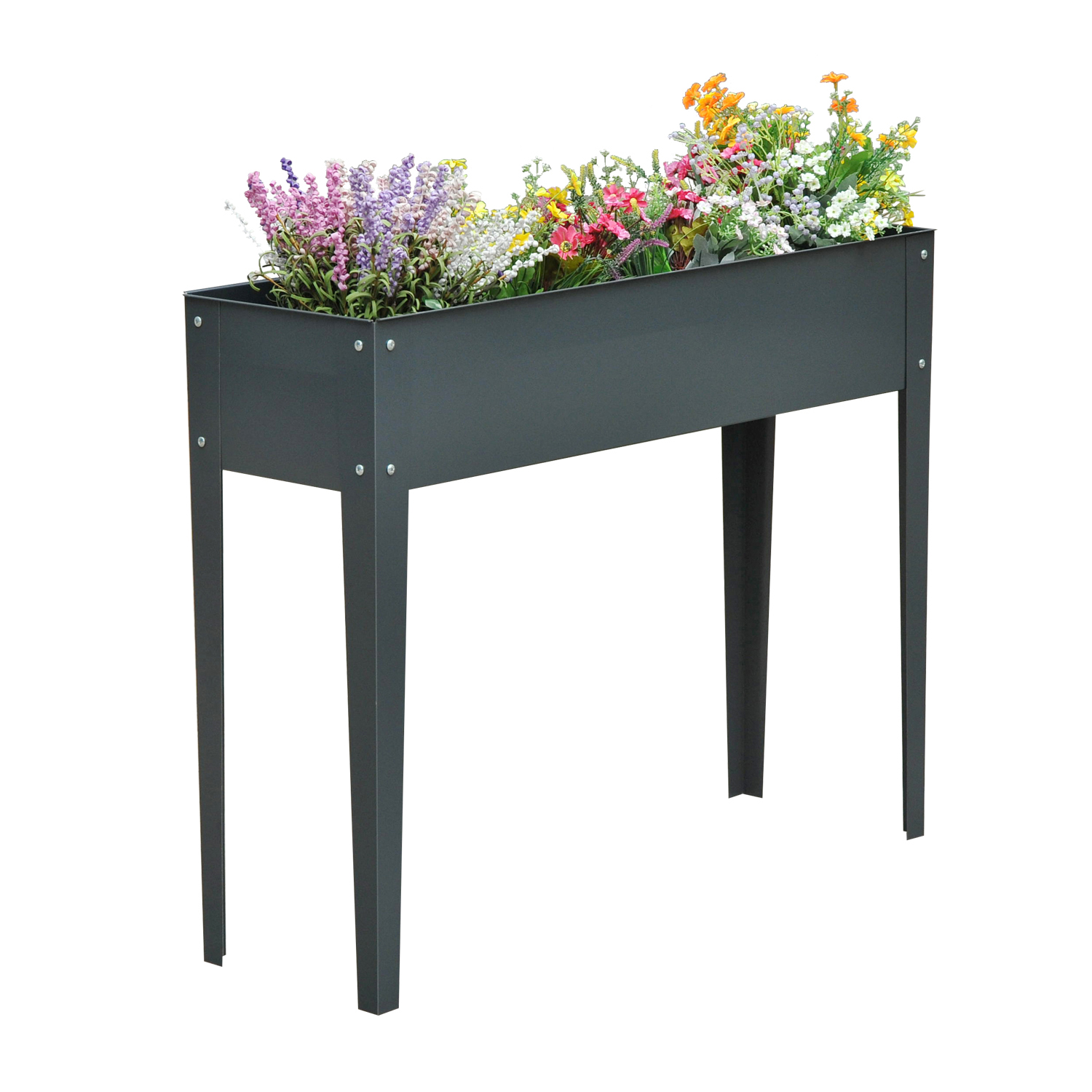 Tumehall jalgadel metallist kõrgpeenar, 100 × 30 × 80 cm