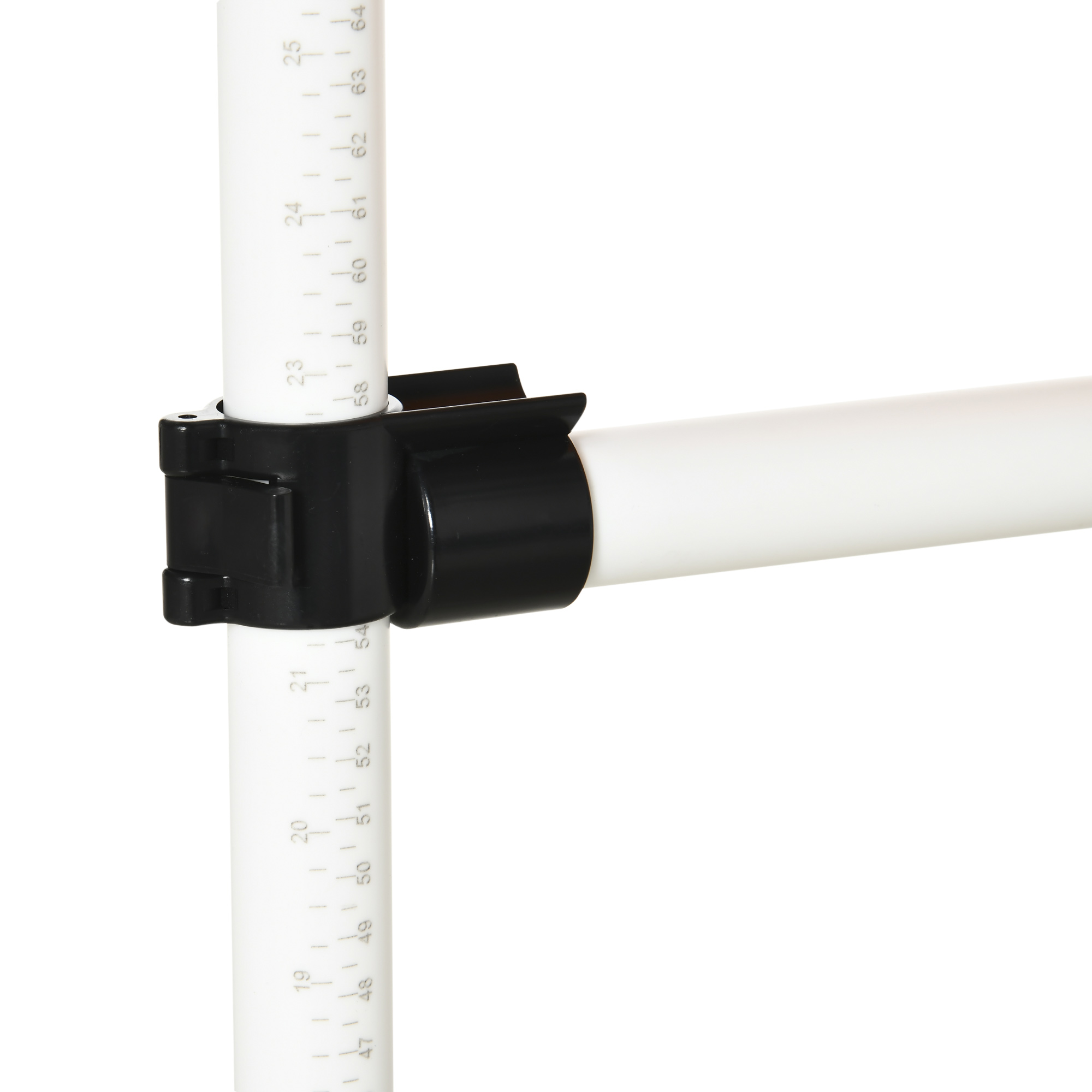 Šunų agility treniruočių rinkinys su žiedu 2 viename, Model 4, plastikas PE, balta+oranžinė, 74,5 x 66 x 91 cm - Image 9