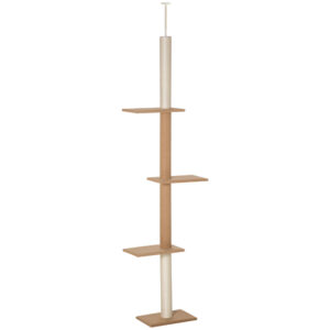 Laesteni kinnitatav kassipuu, 228-260 cm, khaki