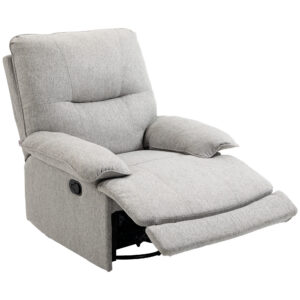 Relaxtool jala toega, helehall, 89 x 98 x 101 cm