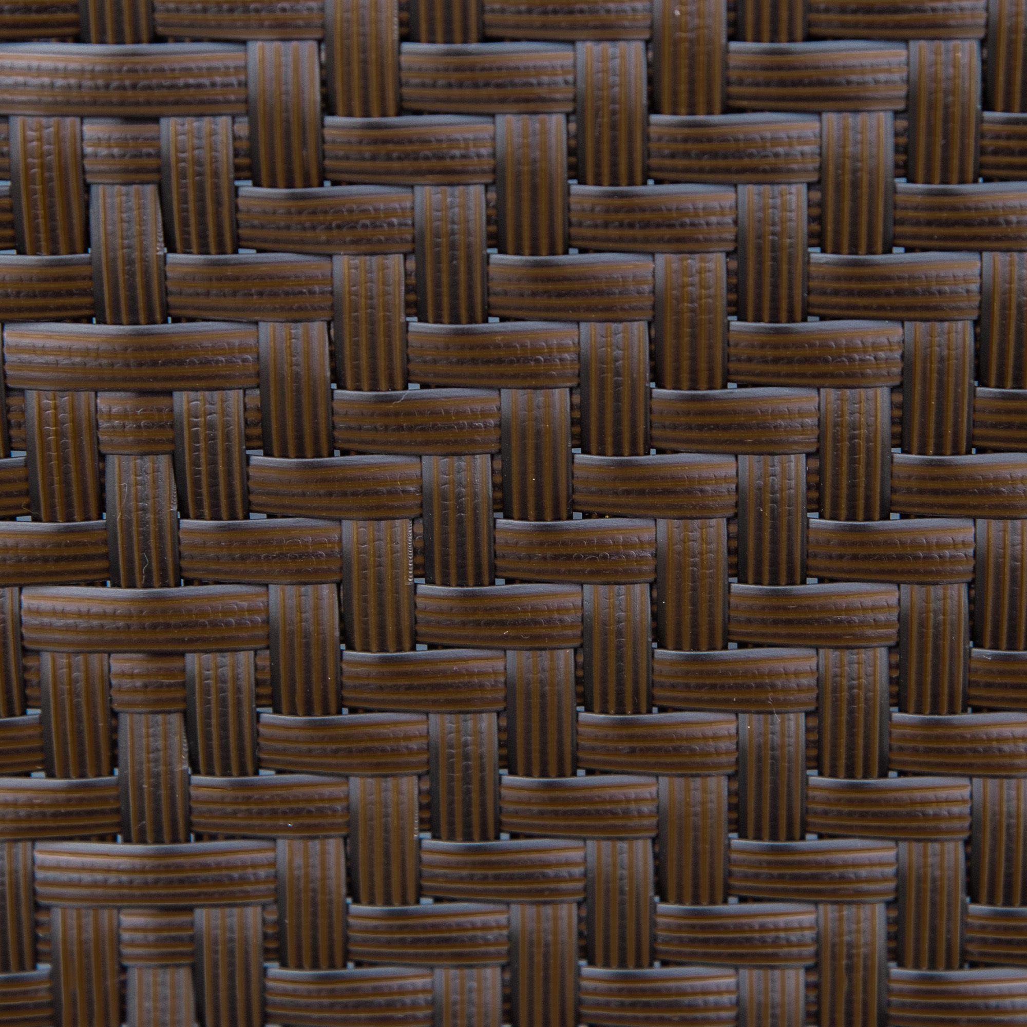Saliekams dārza krēsls, PE rotangpalma, brūns + melns, 58 x 71 x 111 cm, 120 kg - Image 9