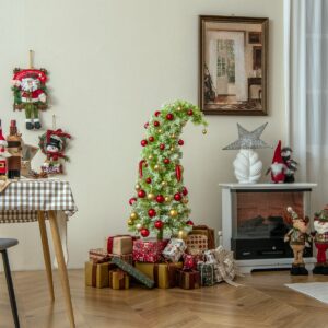 180cm LED Kalėdinė eglutė su 290 šakomis ir lanksčiomis viršūnėmis