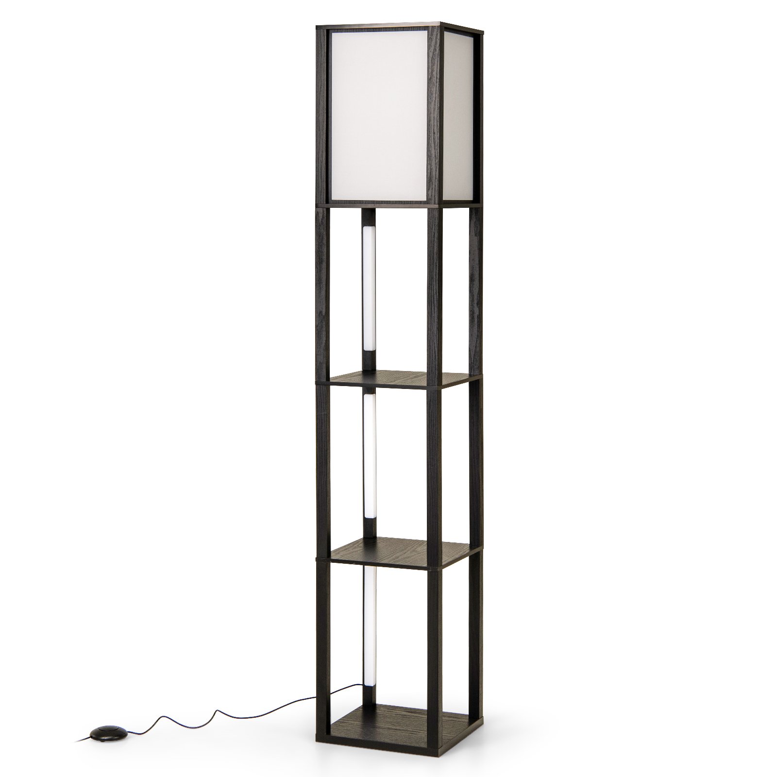 Lattiavalaisin hyllyillä, 3-tasoinen säädettävä LED - Image 2