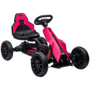 Go-karts bērniem, rozā, 100 x 58 x 58,5 cm