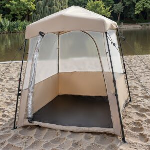 Pop Up Urheiluteltta 183cm Ruskea