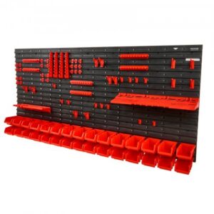 VEVOR seinariiul, 30 karbiga komplekt, must/punane, PST2313