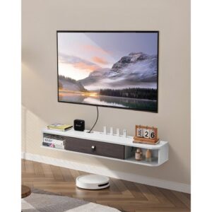 VEVOR seinale kinnitatav TV alus, 120 cm, valge