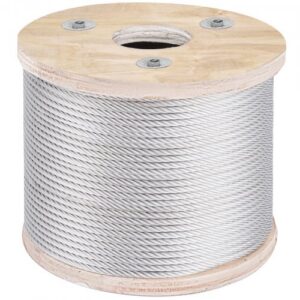 VEVOR 304 roostevabast terasest tross, 4,8 mm, 76 m