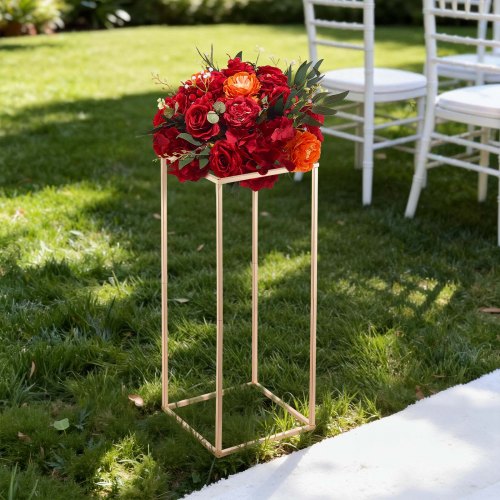 VEVOR kukkateline häihin, 10 kpl, 250 x 250 x 600 mm, ranskan kultainen - Image 8