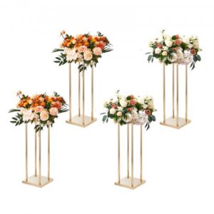 VEVOR 4 tk lillealus, 60 cm, prantsuse kuldne