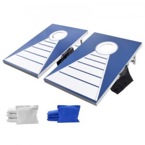 VEVOR cornhole mängukomplekt, 2 lauda, 915 x 610 mm, 8 kotikesega