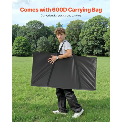 Cornhole komplekt VEVOR 4x2 ft, puidust, 8 koti ja kandekotiga - Image 4