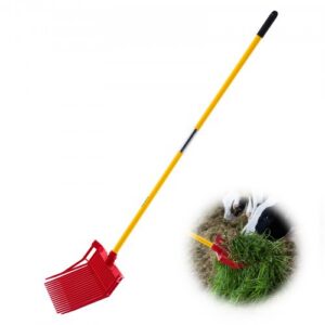 VEVOR aiakahvel, 18 kaldu piidega, plastist, 155 cm