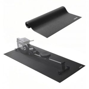 VEVOR treeningmatt, must, 6 mm, 760 x 1820 mm