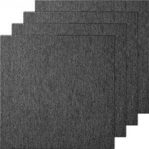 VEVOR vaibaplaadid H-05, tumehall, 20 tk, 500 x 500 x 5 mm