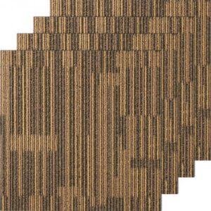 VEVOR vaipplaadid, 500 x 500 x 7 mm, segabruun, 12 tk