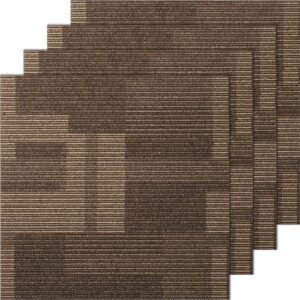 VEVOR vaibaplaadid, 24 tk, 610 x 610 x 6 mm, segupruun