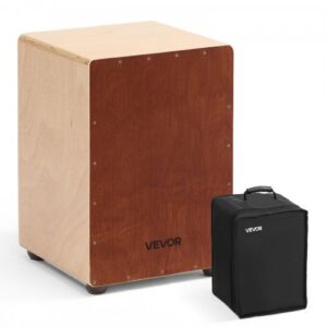 VEVOR cajon trumm, naturaalpuidust, 305 x 305 x 430 mm
