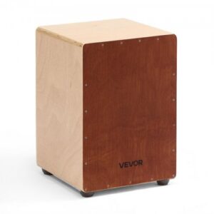 VEVOR cajon SN12-A1, naturaalpuidust, 305 x 305 x 430 mm