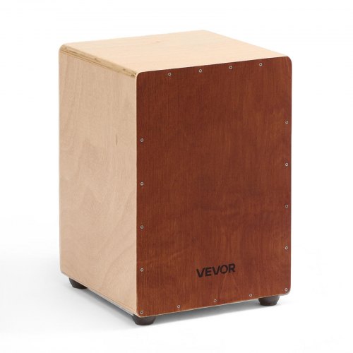 VEVOR cajonas SN12-A1, natūralaus medžio, 305 x 305 x 430 mm