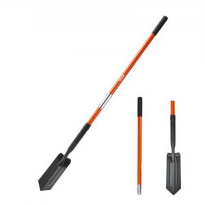VEVOR kaeviklabidas WGC-4, 142,5 cm, must