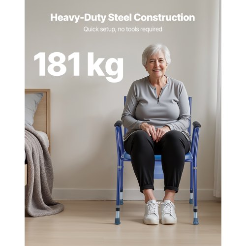 VEVOR pottaistuin, 181 kg, 5 l ämpäri, säädettävä korkeus - Image 4