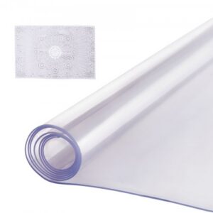 VEVOR PVC laua kaitse, 101,6 x 152,4 cm, 2,0 mm, läbipaistev