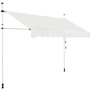 300x120cm laiendatav rõduvarikatus, beež