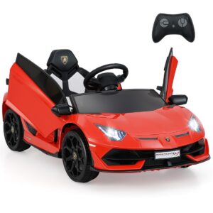 Lamborghini 12V elektriauto lastele punane