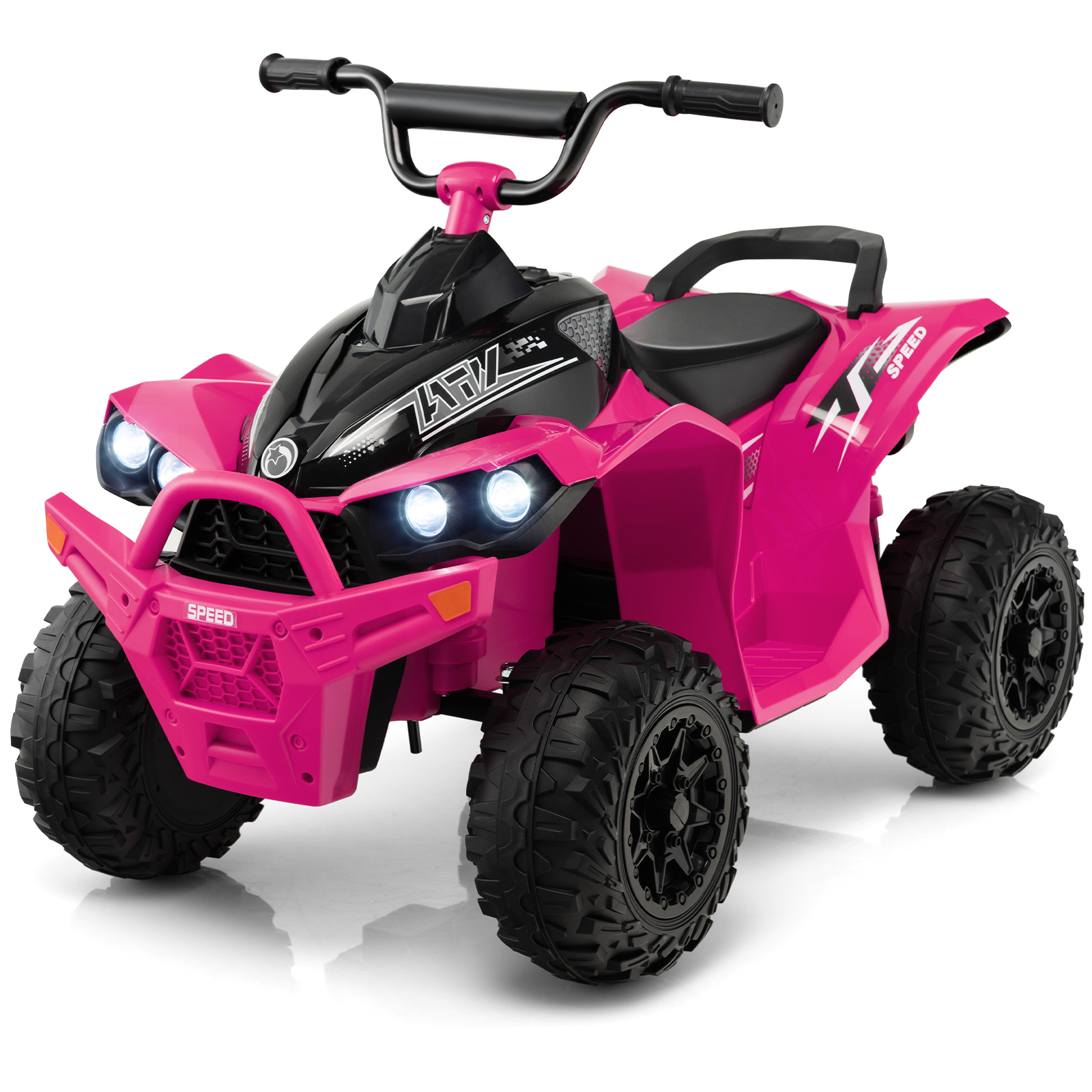12V Laste Elektriline Quad Roosa - Image 8