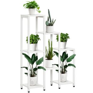 Lillealus, 7 tasandit, valge, 65 x 23 x 94,5 cm