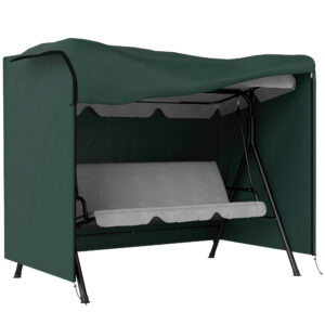 Hollywoodi kiige kate 3-kohaline, tumeroheline, 205 x 124 x 164 cm