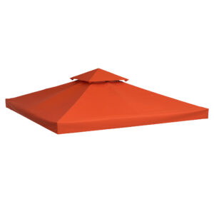 Nojumes rezerves jumts, 3 x 3 m, rūsas sarkans, poliesters