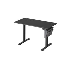 Elektriline reguleeritava kõrgusega kirjutuslaud, 60 x 120 x 72-120 cm, must