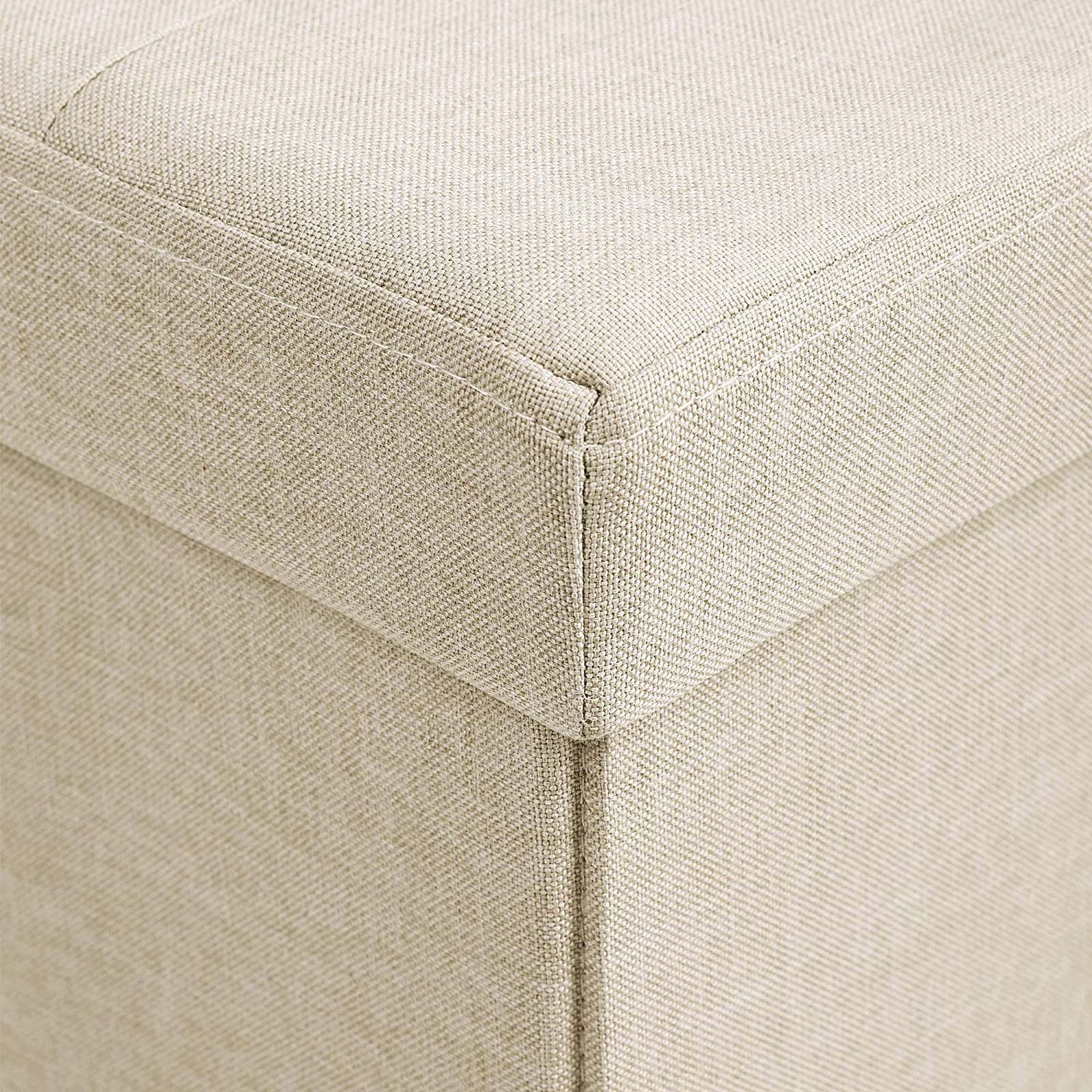 Säilytyspenkki istuimella, 110 x 38 x 38 cm, MDF, beige - Image 5