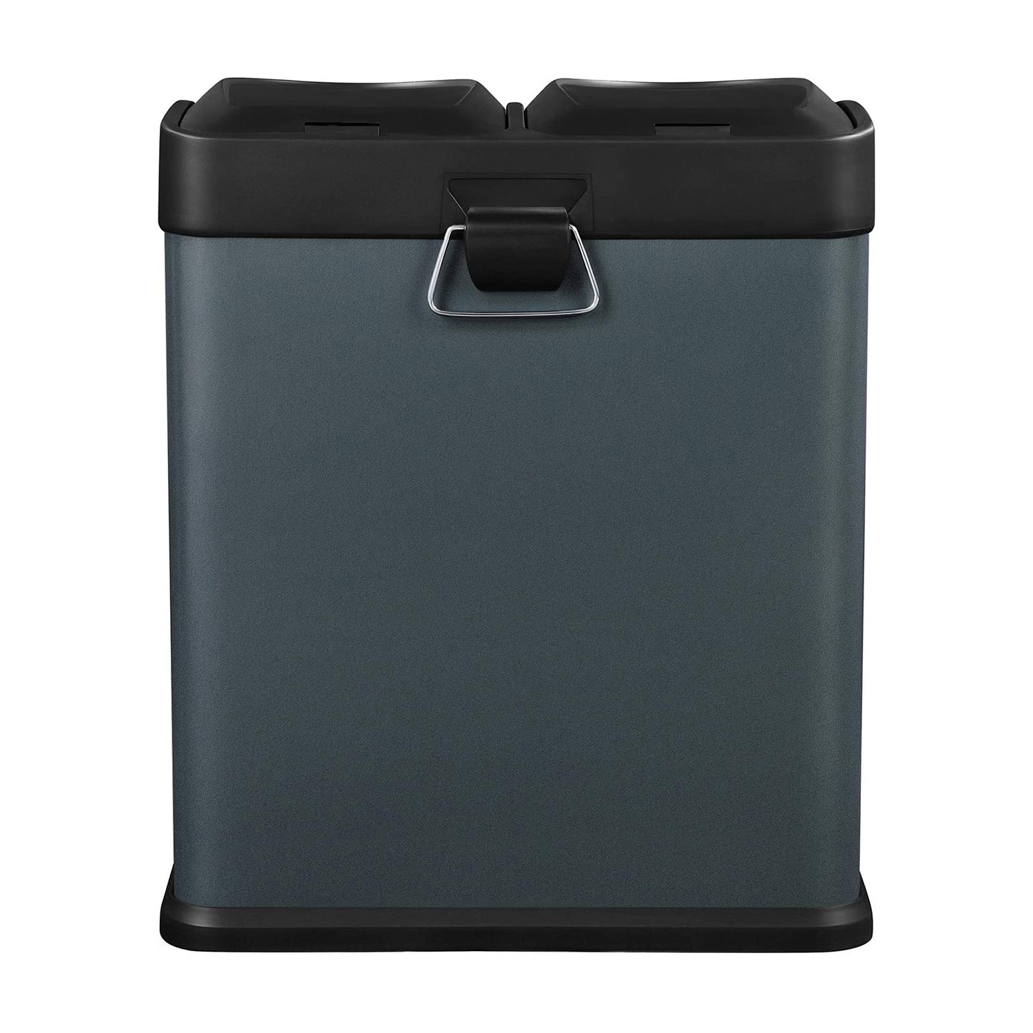 Poljinroska-astia, 30 l, 2 x 15 l sisäastiaa, savunharmaa-musta, ruostumaton teräs - Image 5