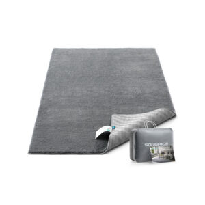 Vaip 80 x 150 cm, libisemiskindel, pestav, polüester, vilt, TPR, tuvihall