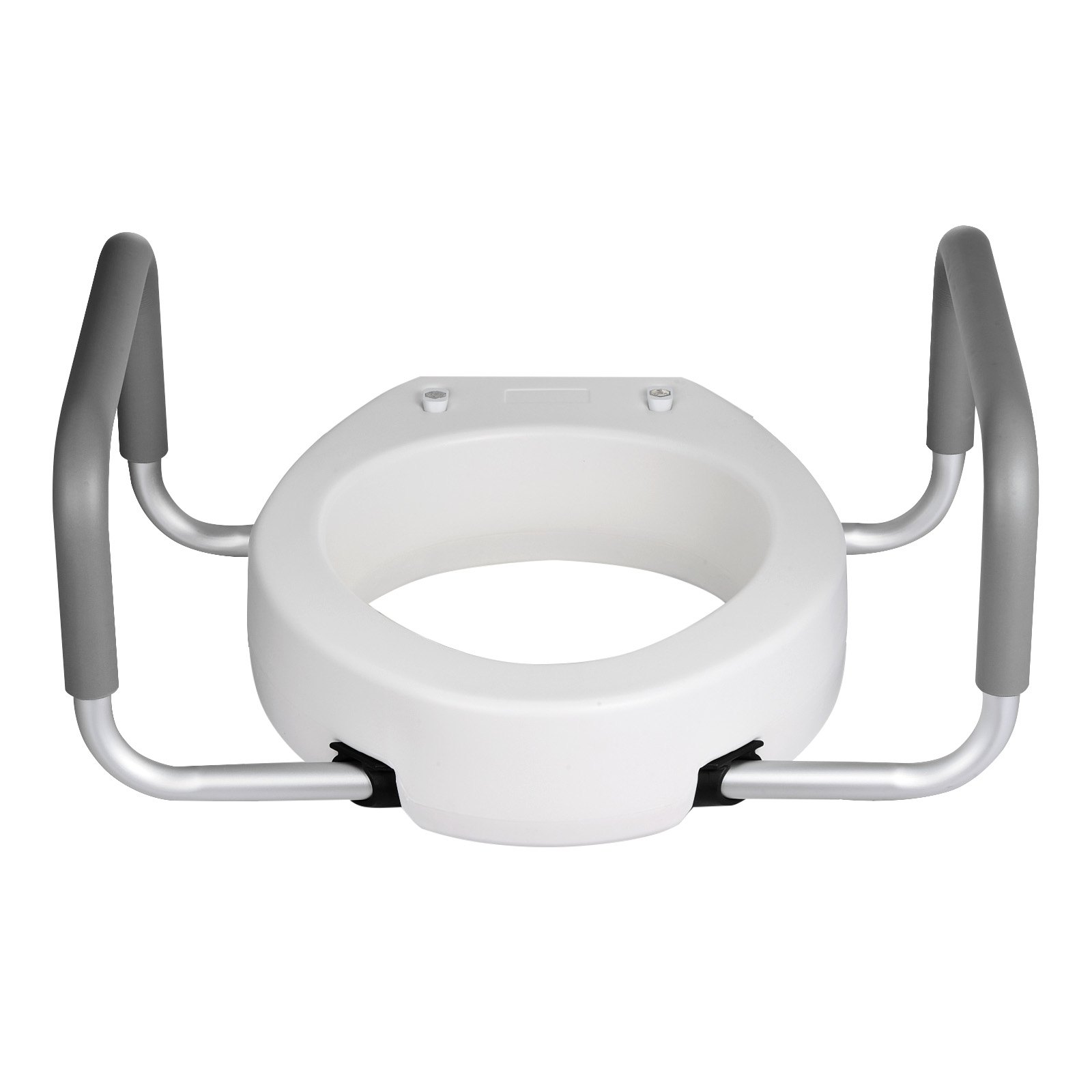 Tõstetud WC iste käetugedega, kandevõime 136,1 kg, tõstekõrgus 88,9 mm