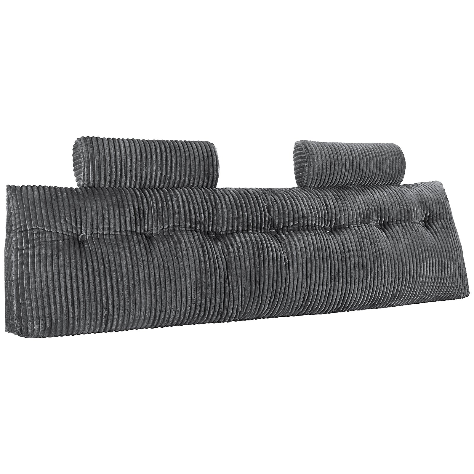 King size voodipeatsipadi, kiilukujuline, 2 küljetasku ja 2 peatoega