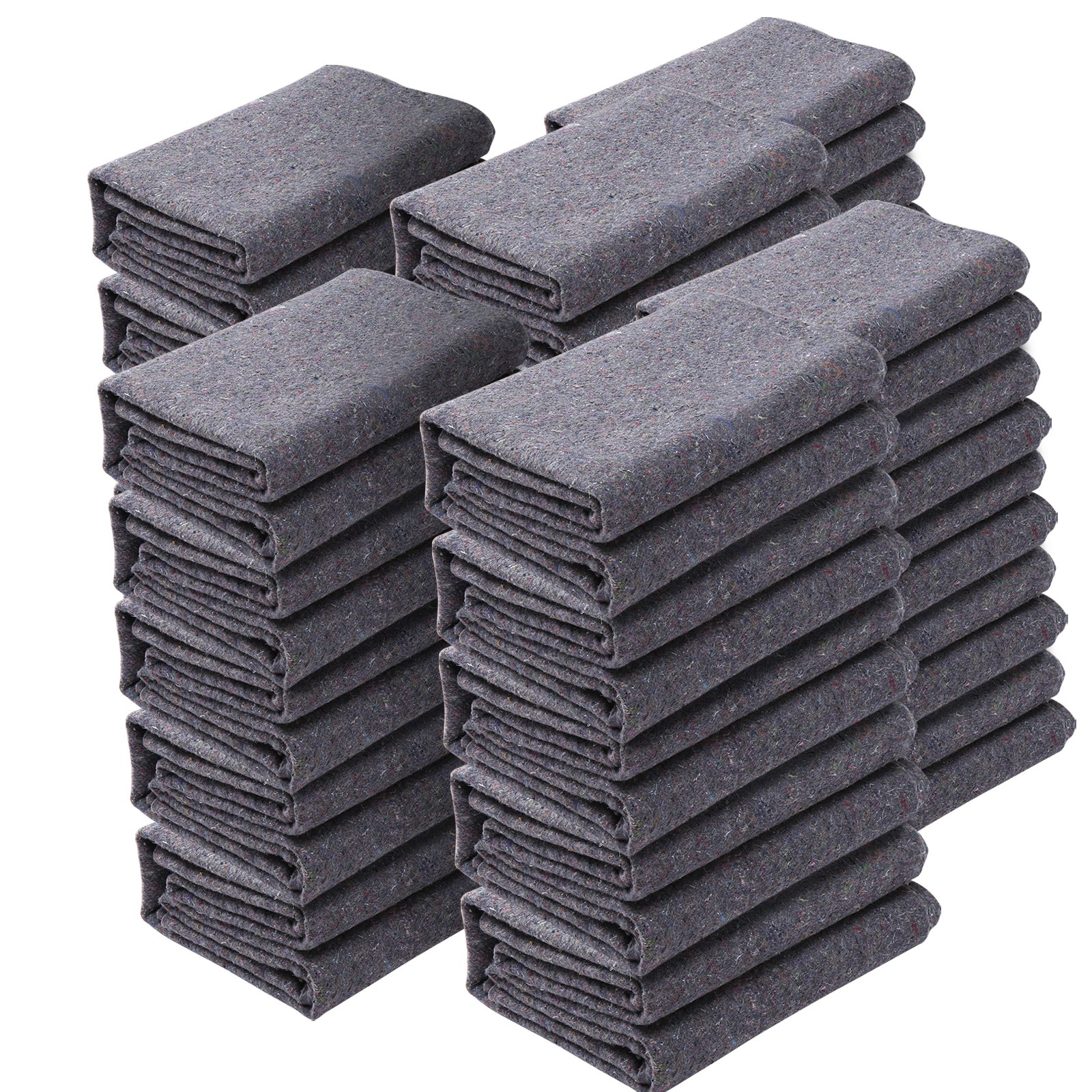 Kolimistekatted, 1829 x 1372 mm, 0,8 kg/tk, 24 tk, taaskasutatud puuvill