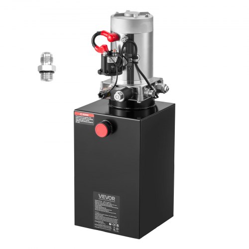 10 l hidraulinis galios blokas, vieno veikimo savivartės priekabos siurblys, 22 MPa, 3,4 l/min, DC 12 V