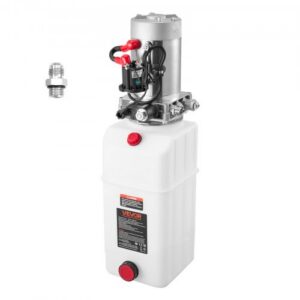 6 l hüdrauliline jõuallikas, 12 V DC ühetoimeline kallurhaagise pump, 22 MPa kaitseventiili maksimaalne rõhk, 3