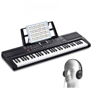 61 klavišo skaitmeninis pianinas, BD-663, 200 tonų, 200 ritmų