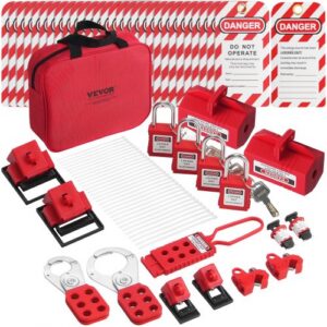 Elektriline lukustamis- ja märgistamiskomplekt, 47 osa