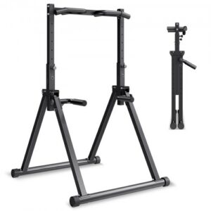 Prisitraukimų stovas SJ5000F, plieninis, iki 150 kg, 132 x 113 x 144-217 cm