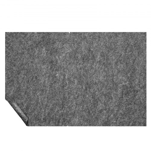 Neslystantis kilimo paklotas, apsauginis paminkštinimas, 2'x8', 1/4" storio, dvisluoksnis, poliesterio veltinis + lateksas